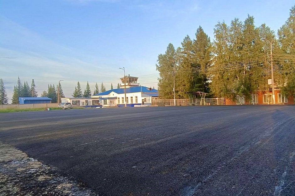 Привокзальная площадь аэропорта. Фото из телеграм-канала Сергея Анисимова