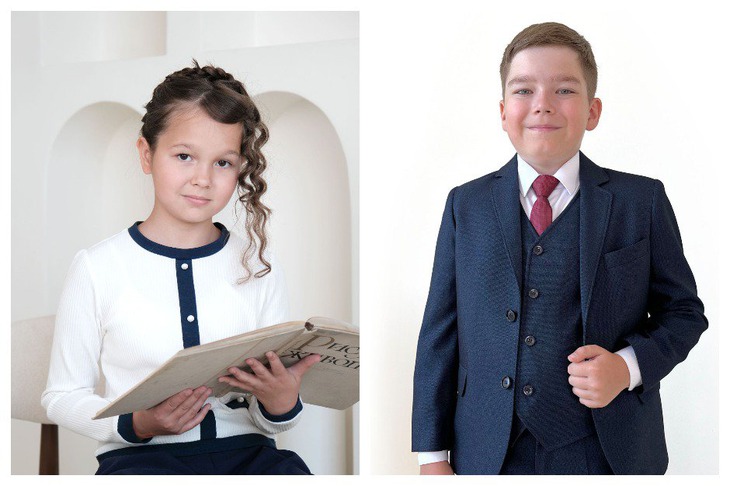 Ученики в школьной форме