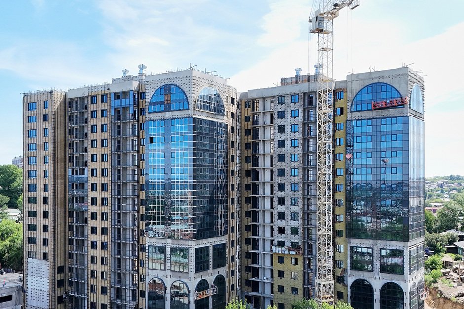 Облицовка дома