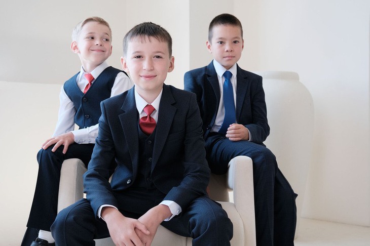 Ученики в школьной форме