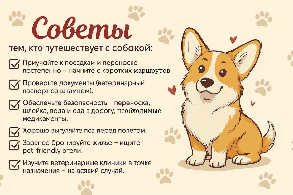 Советы путешественникам. Сгенерировано ChatGPT