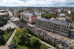 Крестный ход. Фото пресс-службы администрации Иркутска