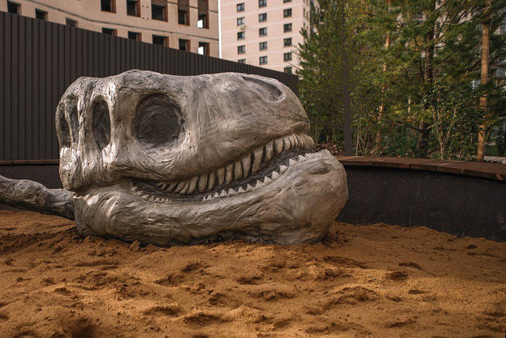 Скелет динозавра