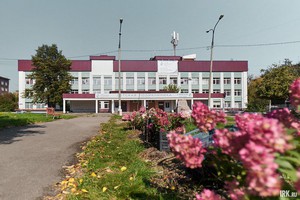 Озеленение территории поликлиники