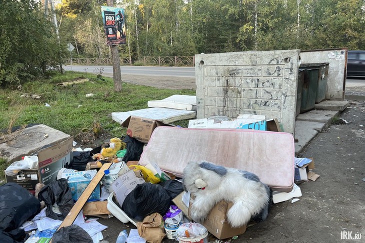 Из-за отходов, которые нельзя выгружать в обычные мусорные контейнеры, часто образуются стихийные свалки