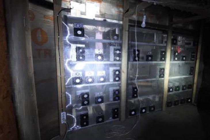 Оборудование для майнинга. Фото пресс-службы «Иркутскэнергосбыт»