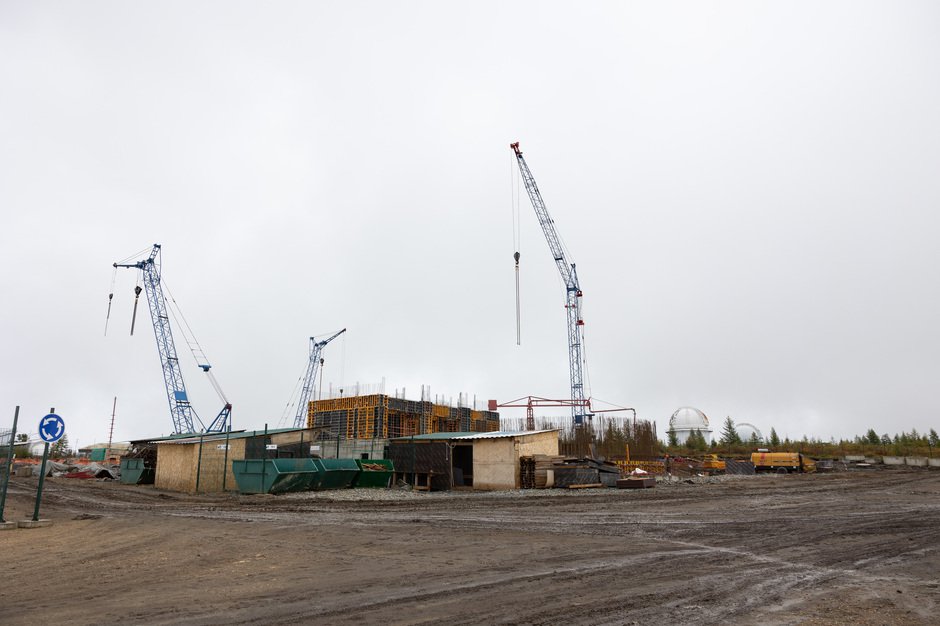 Монолитные работы опережают график на четыре месяца