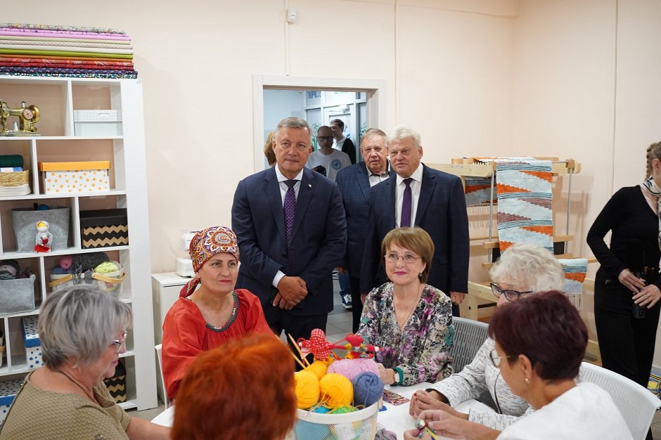 Центр активного долголетия. Фото пресс-службы правительства Иркутской области Центр активного долголетия. Фото пресс-службы правительства Иркутской области