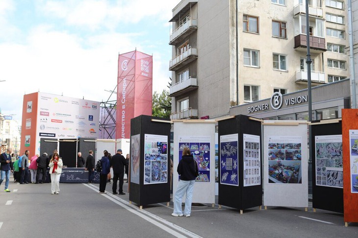 На мероприятии прошел смотр-конкурс архитектурных проектов