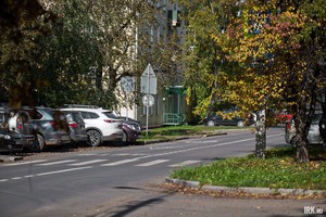 Проезжую часть заасфальтировали