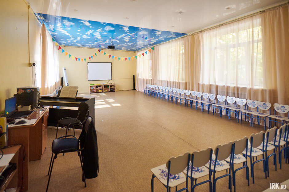 Музыкальный класс в детсаду №40