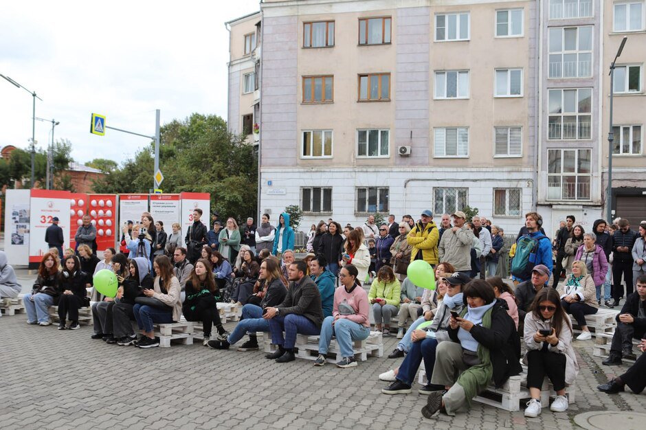 В этом году площадка фестиваля была впервые открыта для зрителей