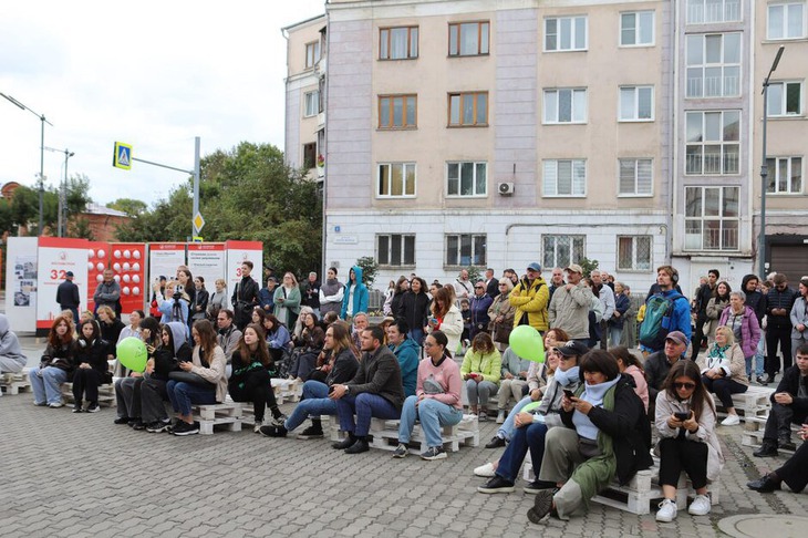 В этом году площадка фестиваля была впервые открыта для зрителей