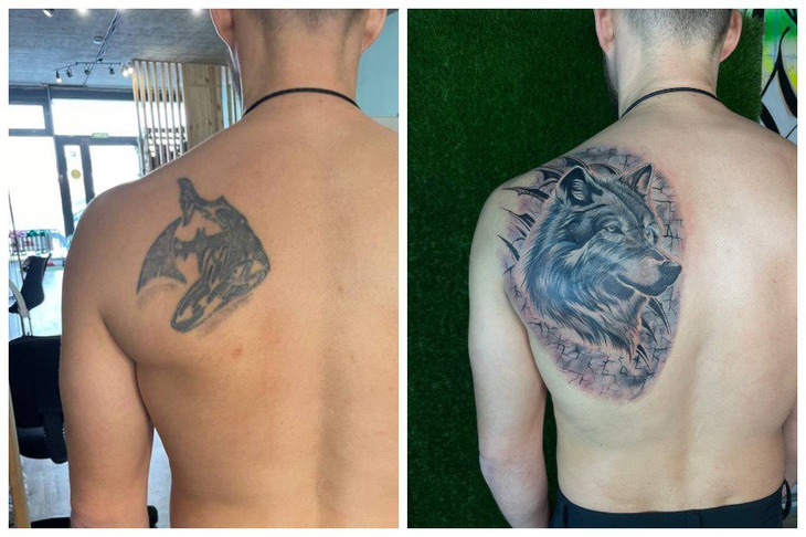 Перекрытие тату. Фото Светланы Коруна