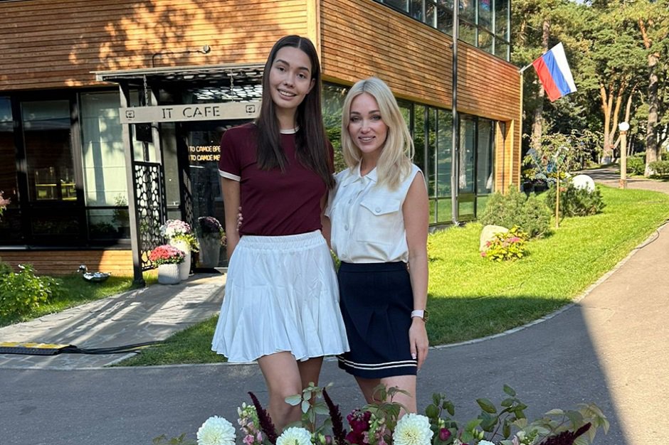 Дарья Орлова во время съемок шоу. Фото предоставила Дарья Орлова