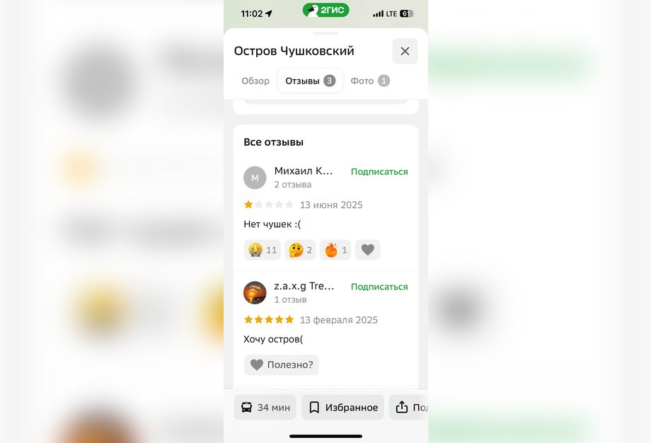 Скриншот с сайта 2gis.ru*