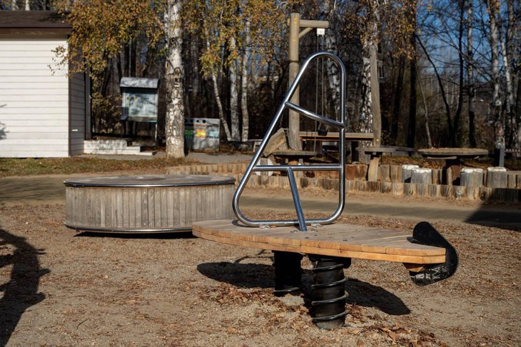 Игровое оборудование. Фото пресс-службы администрации Иркутска