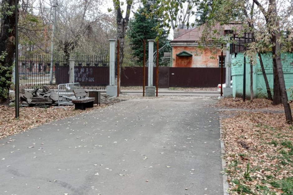 Парк «Комсомольский». Фото предоставлено очевидцем