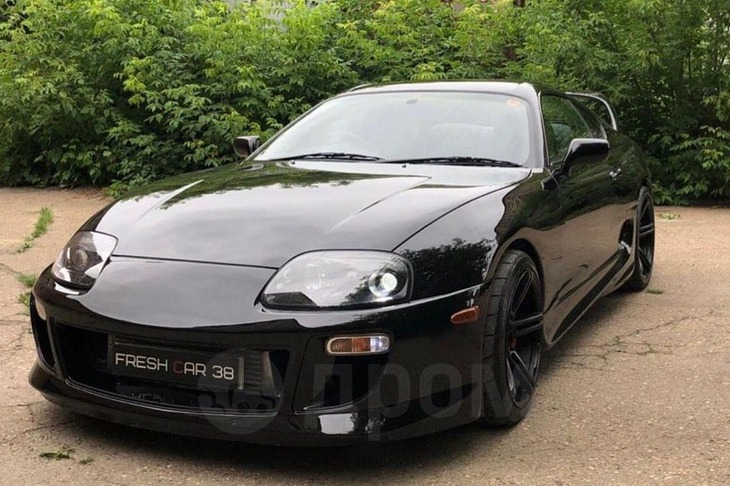 Toyota Supra. Фото с сайта-агрегатора