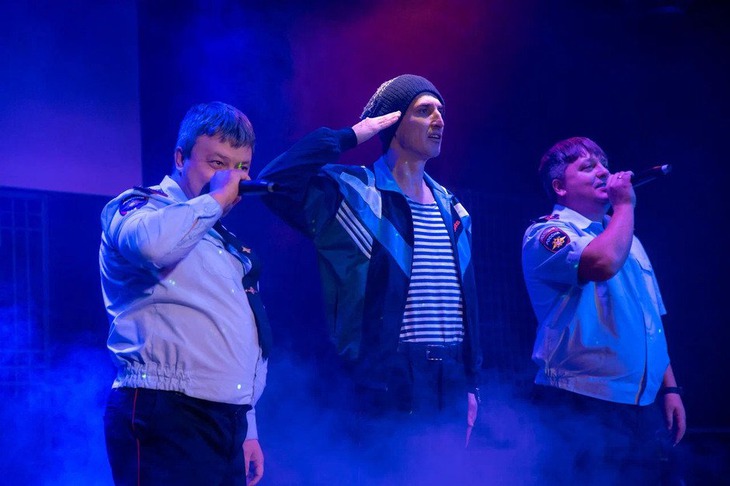 Пьеса «Человек из Подольска». Фото театра «Новая Драма»