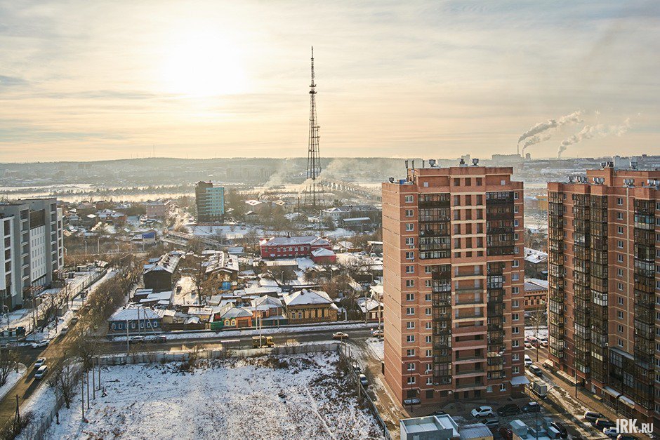 Телебашня, архивное фото
