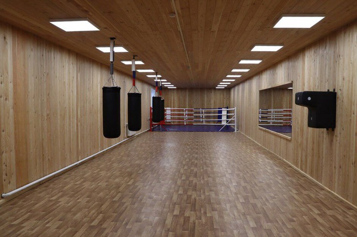 Ремонтом спортзала занялся один из подрядчиков администрации. Фото предоставлено Николаем Хрычовым