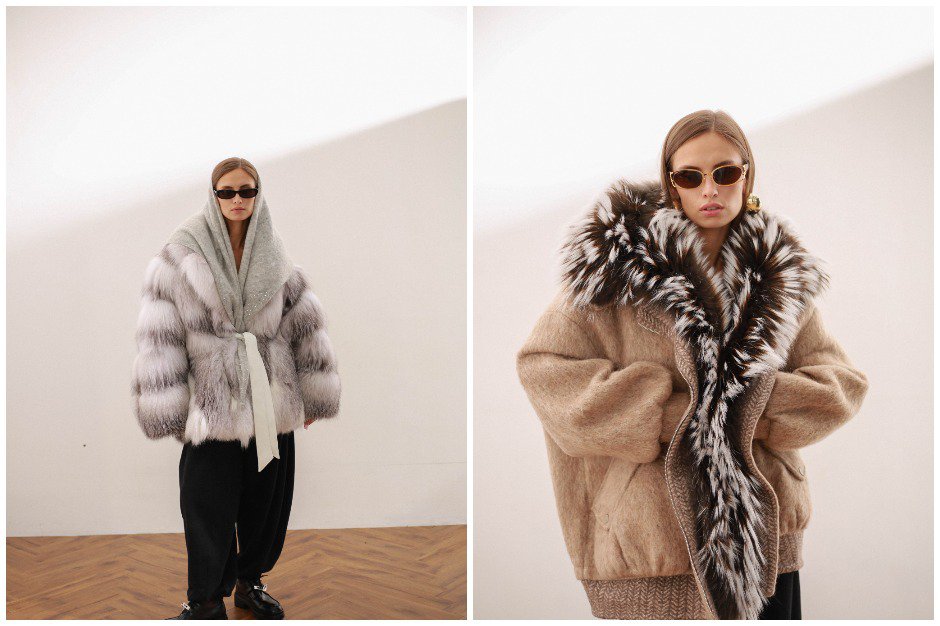 В моду вернулись пушистые лисьи шубы, на этот раз в невероятных оттенках.