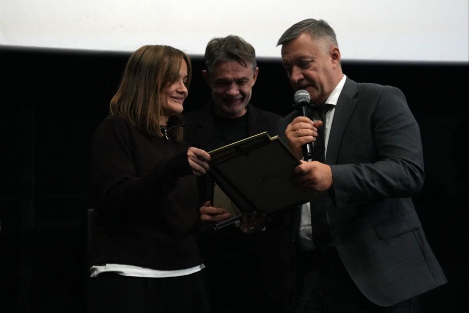 Юлия Бывшева, Юрий Дорохин и губернатор Иркутской области Игорь Кобзев