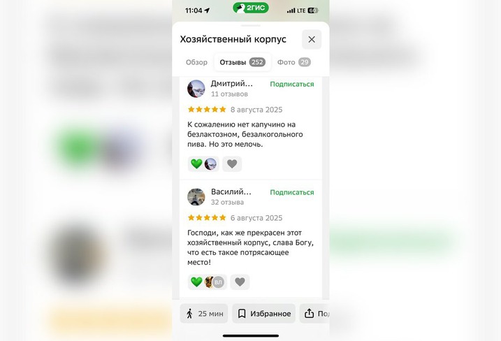 Скриншот с сайта 2gis.ru*