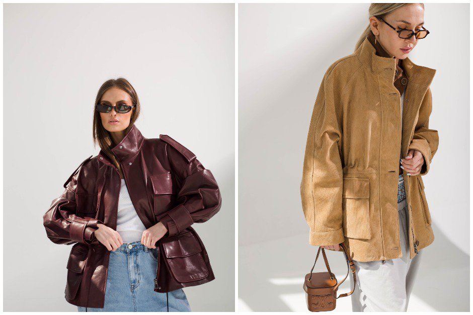 Особенно актуальны в этом сезоне кожа и замша.