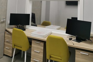 Помещение состоит из двух зон, которые разделяет специальная перегородка. Фото из личного архива Антонины Кокошниковой