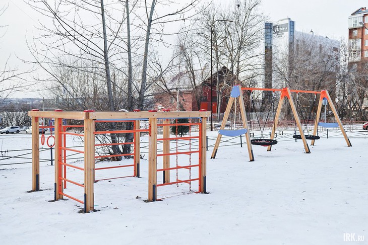 Благоустроенная территория