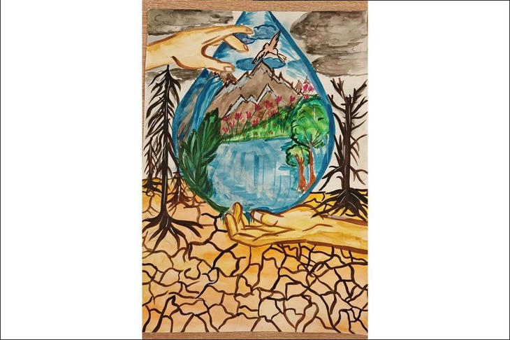 Работа участника фестиваля. Фото участника фестиваля