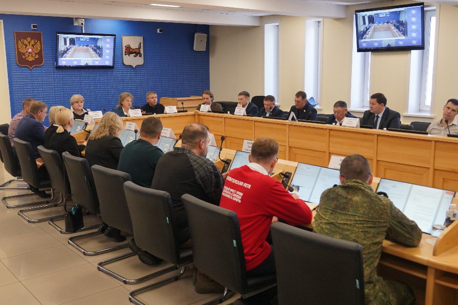 Заседание «Штаба Z». Фото IRK.ru
