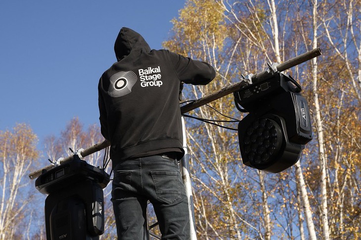 Площадку активно готовили специалисты команды