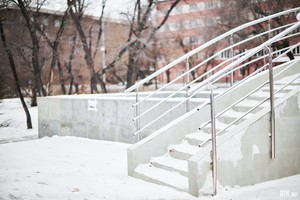 Отремонтированный фонтан