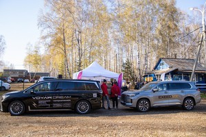 Фишкой вечера стал шаттл-сервис