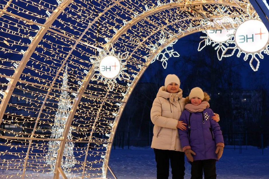 Шатер из гирлянд