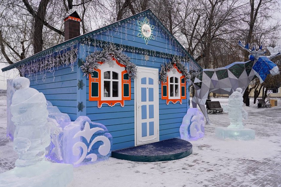 Дом новогоднего волшебника в Иркутске