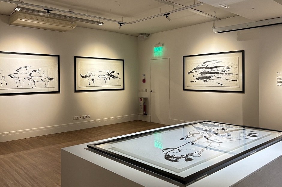 Выставка работ Даши Намдакова. Фото Марины Палеевой, IRK.ru