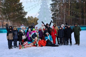 Ледовый каток в Братске