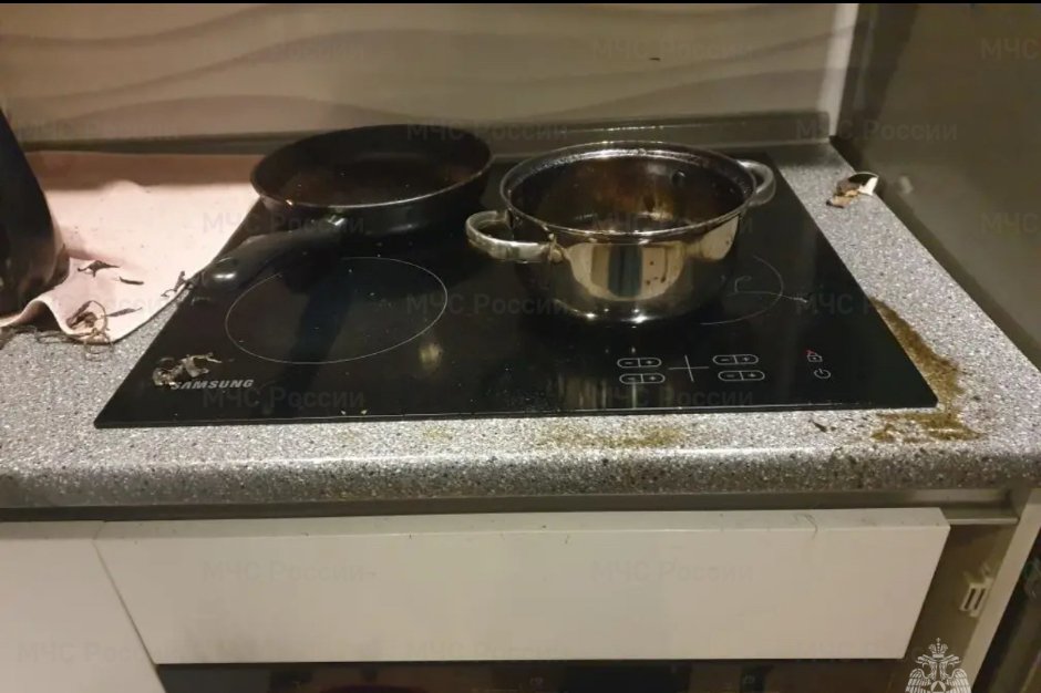 Последствия пожара. Фото пресс-службы ГУ МЧС России по Иркутской области