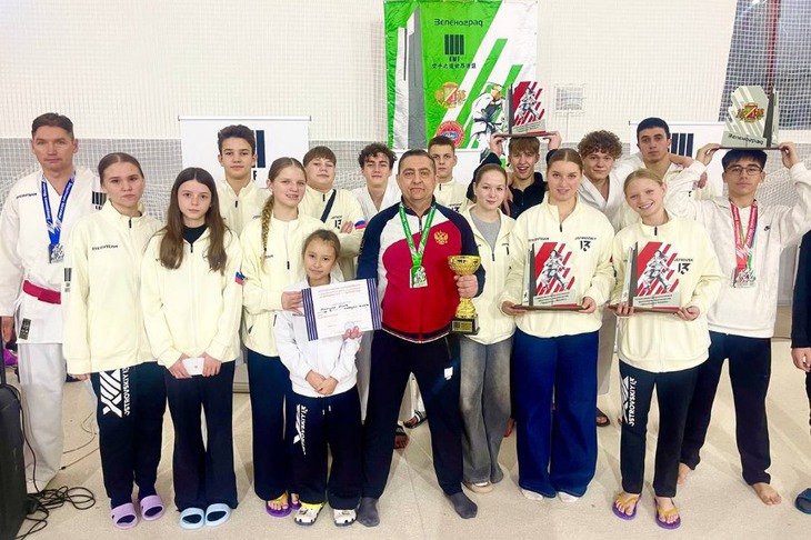 Спортсмены с наградами