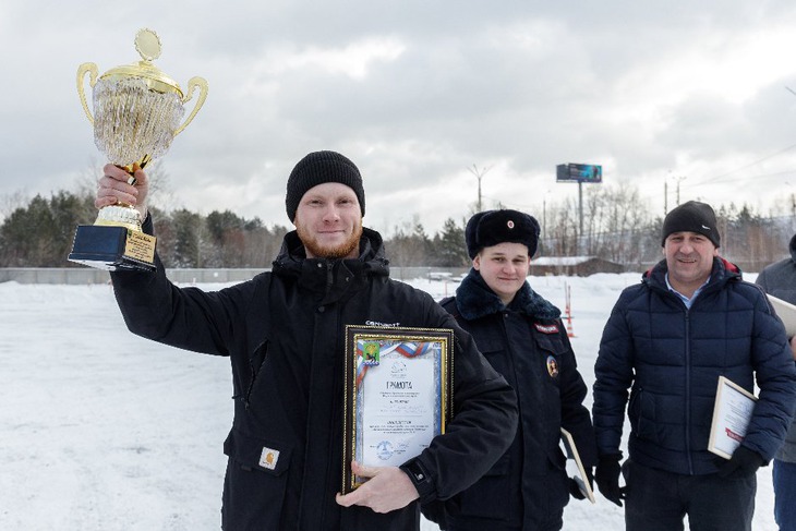 Победитель соревнований Андрей Еникеев. Фото Александра Новикова