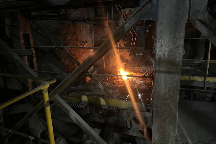 Устранение последствий аварийной ситуации. Фото предоставлено Байкальской энергетической компанией