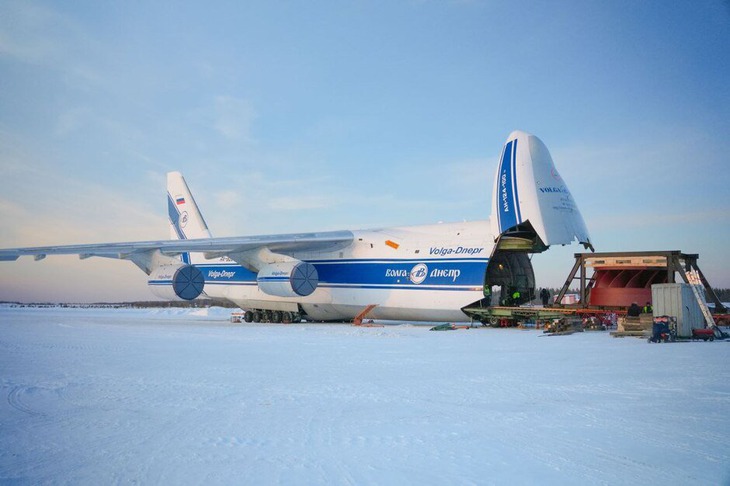 Доставка гидротурбины. Фото Эн+ Гидро