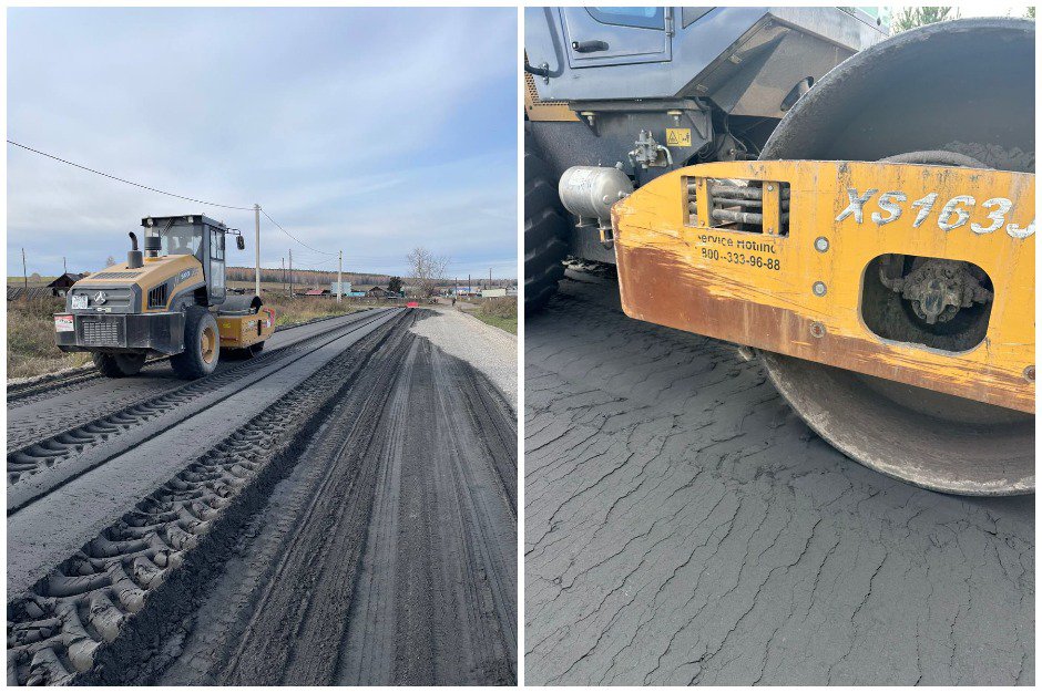 При строительстве дорог золошлаки используют для множества этапов