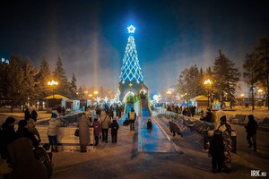 Горка в сквере Кирова. Фото Маргариты Романовой, IRK.ru