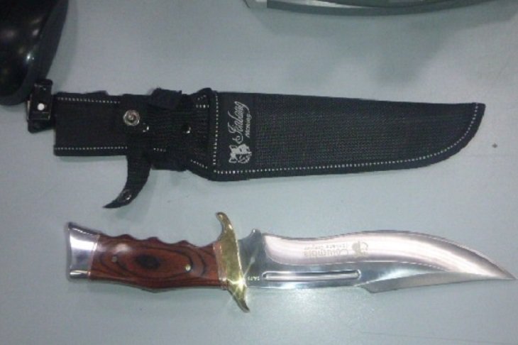 Нож. Фото пресс-службы Иркутской таможни