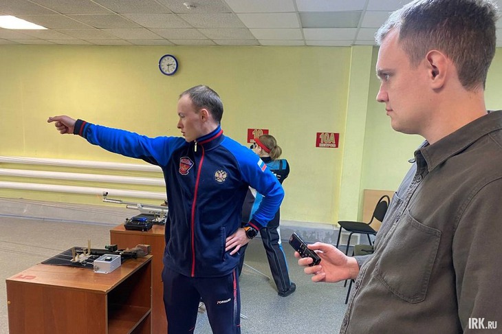 Артем дал совет смотреть на мушку